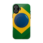 Brazil Flag iPhone Case | MagSafe - Shamo's