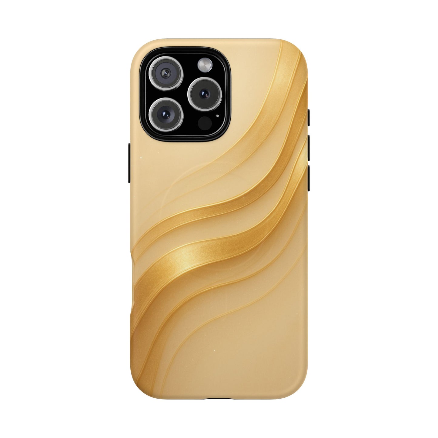 Luxury Series Golden Aura iPhone Case compatible with MagSafe - Shamo's