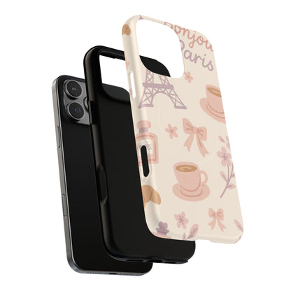 Chic Parisian iPhone Case - with Eiffel Tower Design | MagSafe