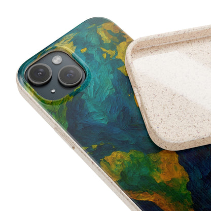 Biodegradable Phone Case — Earth Illustration Eco-Friendly Case  Shamo's