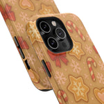 Candy Cane & Gingerbread Holiday iPhone Case — Impact-Resistant  Shamo's