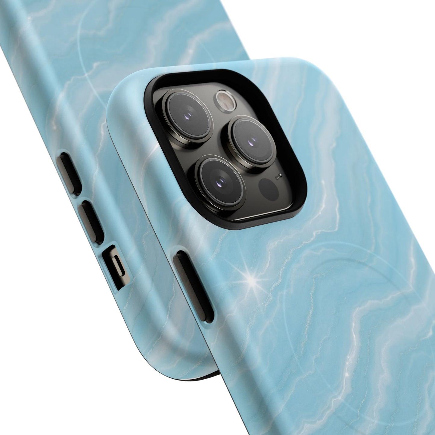 Sky Glow Marble iPhone Case with MagSafe