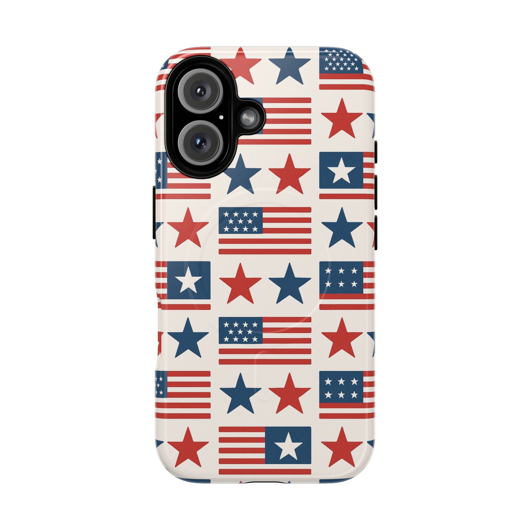 Patriotic American Flag iPhone Case | MagSafe - Shamo's