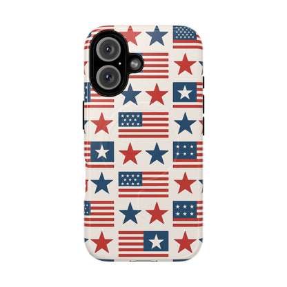 Patriotic American Flag iPhone Case | MagSafe