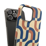 Mod Ribbon – Retro Geometric MagSafe Phone Case