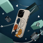 "Connected Lines" Minimalist iPhone Case — MagSafe, Magnetic Impact-Resistant  Shamo's