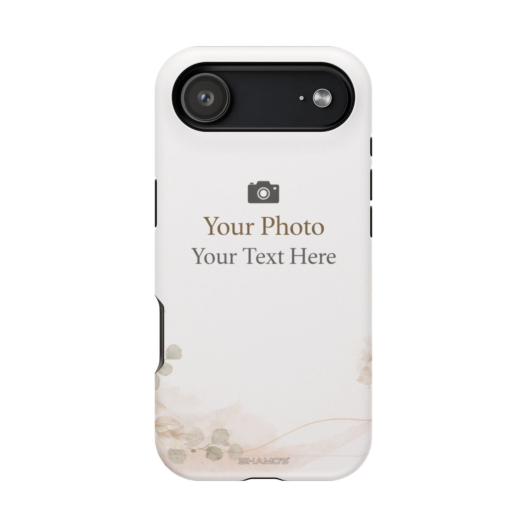 Personalizable Impact-Resistant Phone Case — Add Photo & Text - iPhone 17 Air / Matte / Without gift packaging - Shamo's