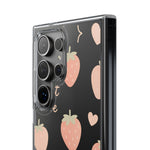 Sweet Love Strawberry Clear iPhone Case | MagSafe  Shamo's