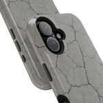 Cracked Concrete Texture iPhone Case with MagSafe compatibility