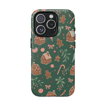 Holiday Gingerbread iPhone Case | MagSafe  Shamo's iPhone 15 Pro / Matte