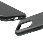 Dark Carbon Fiber Texture Magnetic Impact-Resistant iPhone Case | MagSafe compatible  Shamo's