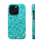 Turquoise Tide Crystal Clear Water MagSafe Phone Case – Tropical Aqua Ocean Ripple Protective Cover