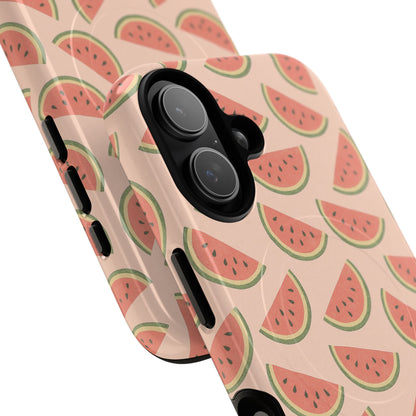 Watermelon Fruit Tough iPhone Case | Compatible with MagSafe