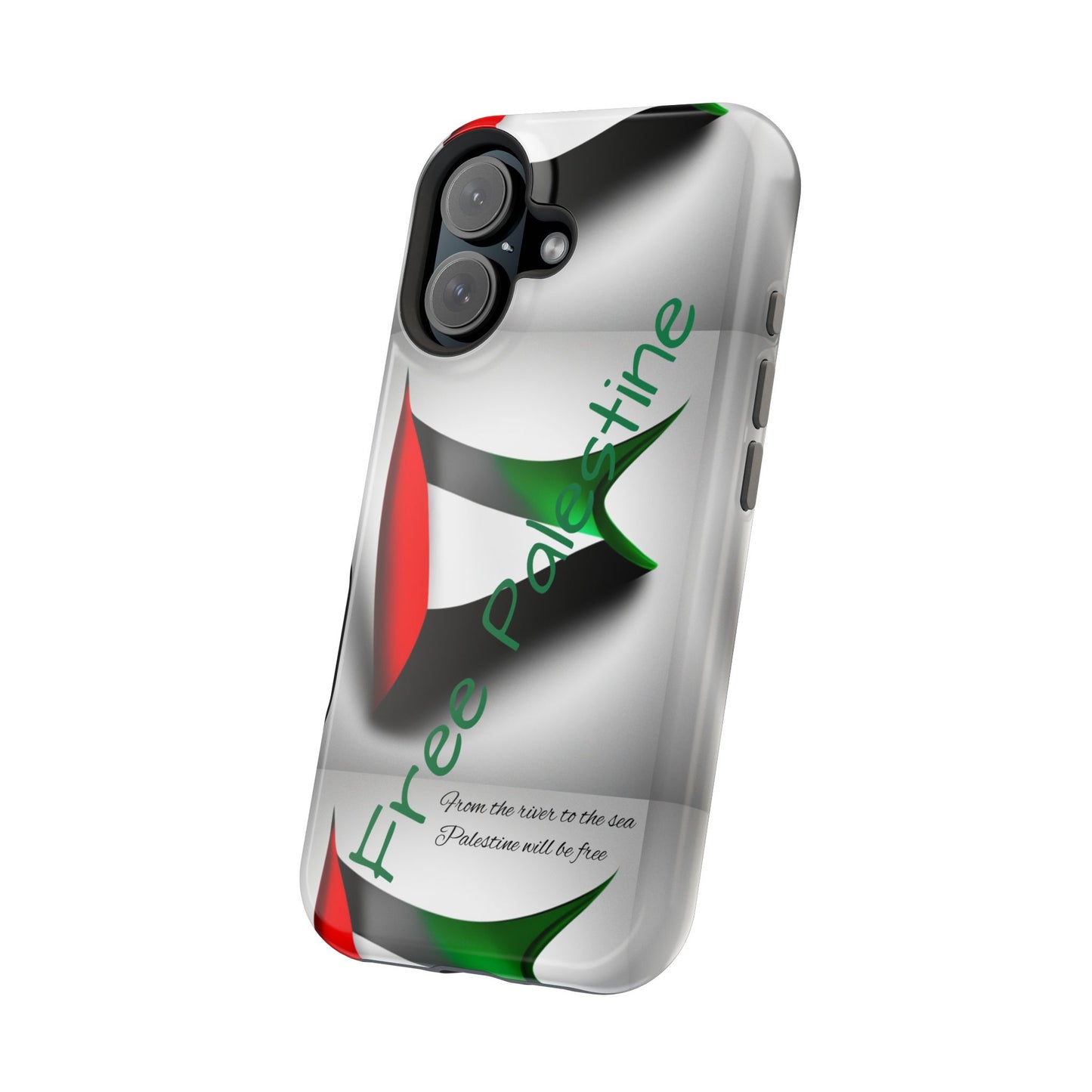 MagSafe Tough Case: Palestinian Flag & 'From the River to the Sea, Palestine Will Be Free