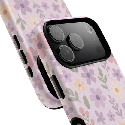 Floral Magnetic | Compatible with MagSafe Phone Case - Stylish and Durable Protection