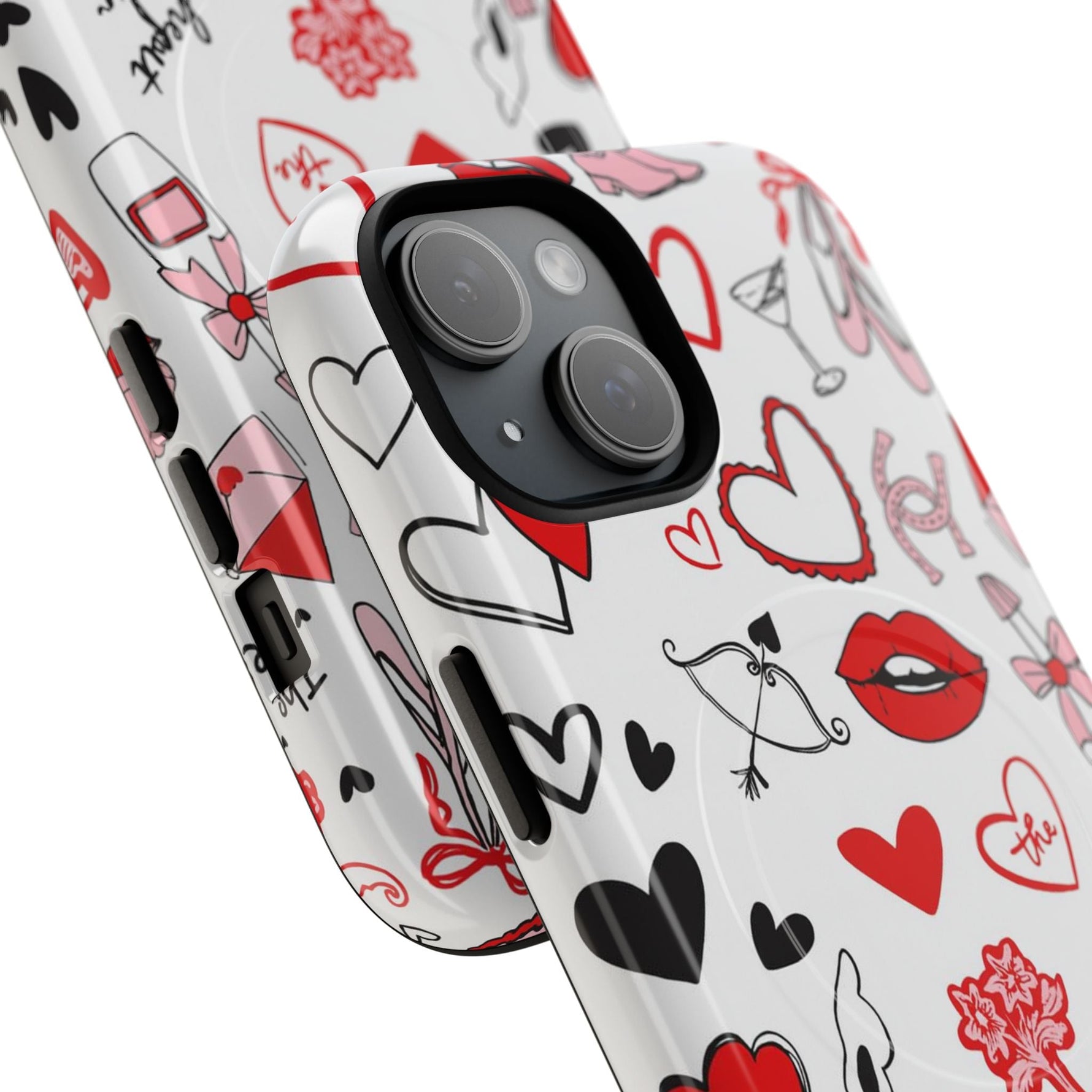 Love Doodle Tough iPhone Case (MagSafe compatible)  Shamo's