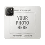 Personalized Flip Wallet Phone Case – Custom Photo & Text Wallet Cover