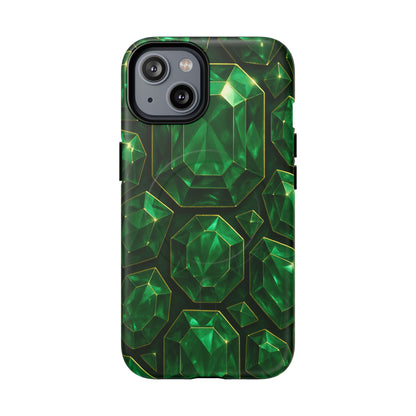 Luxury Series Emerald Gem iPhone Case with MagSafe - Shamo's
