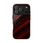 Red Nebula iPhone Case with MagSafe