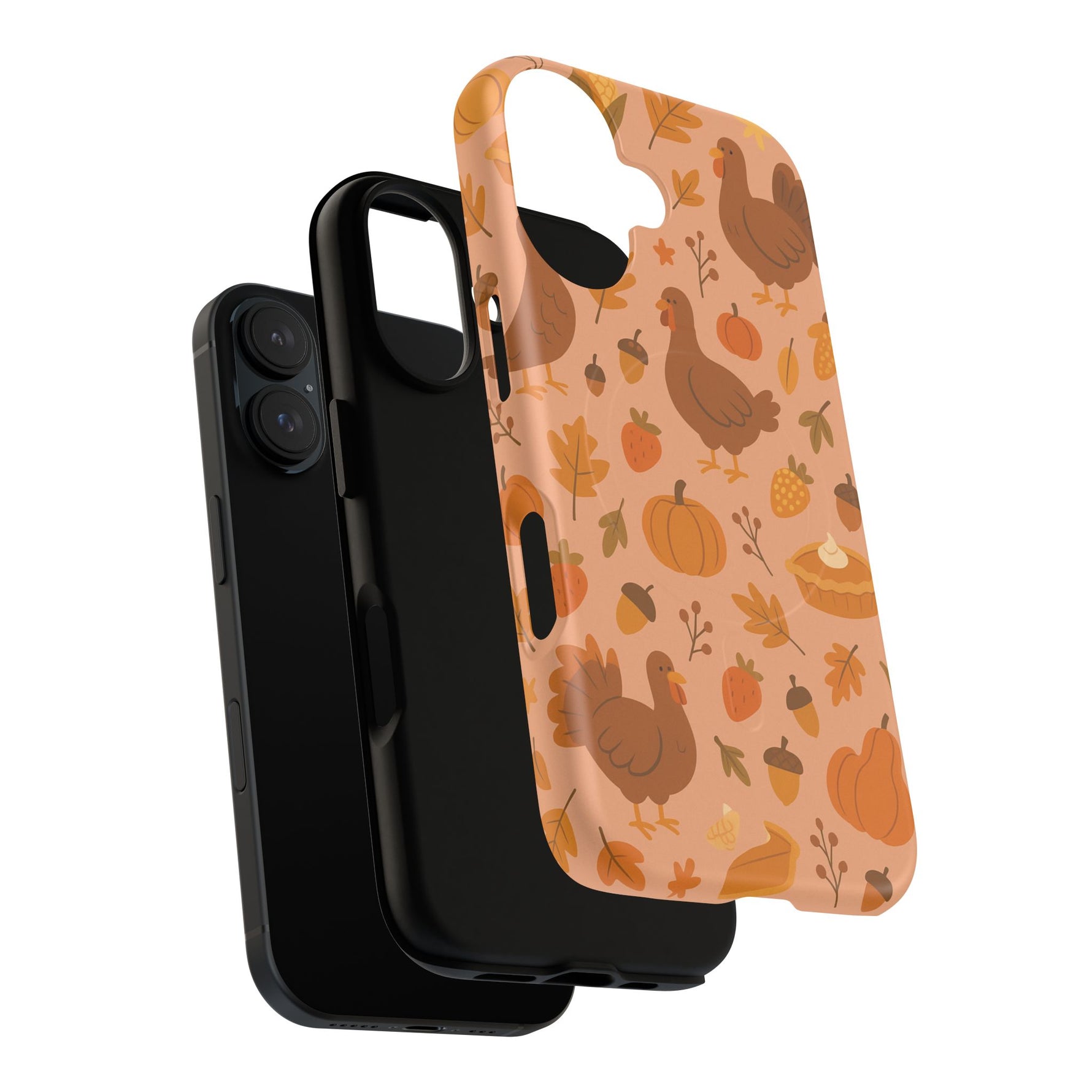 Thanksgiving-Inspired Tough Case for iPhone | Compatible with MagSafe - Shamo's