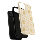 Cute Beige Teddy Bear iPhone Case with MagSafe  Shamo's