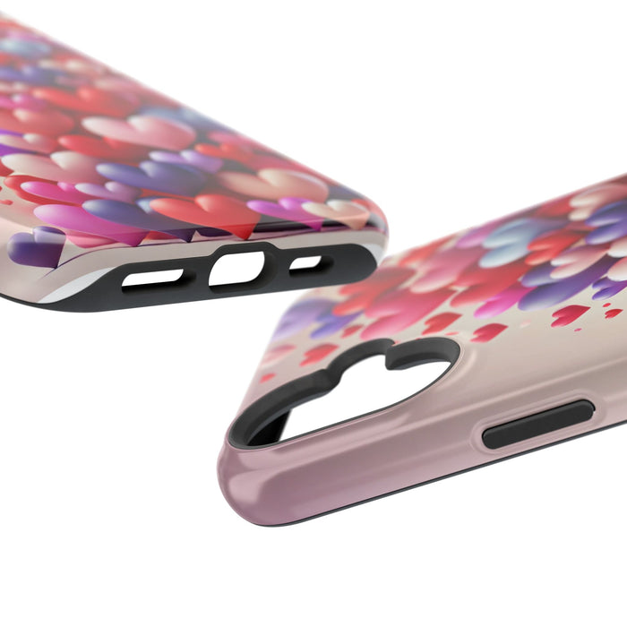Shamo's Phone Case | MagSafe Compatible | Love Hearts Theme for iPhone 17 and more