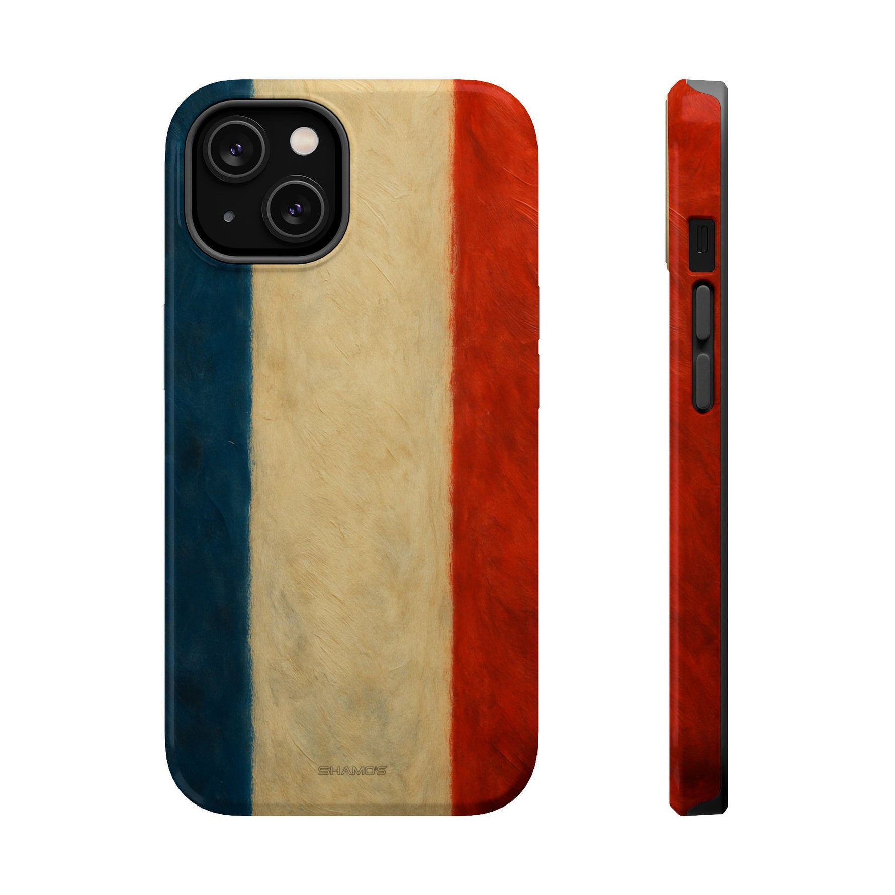 France Flag Tough Impact MagSafe iPhone Case