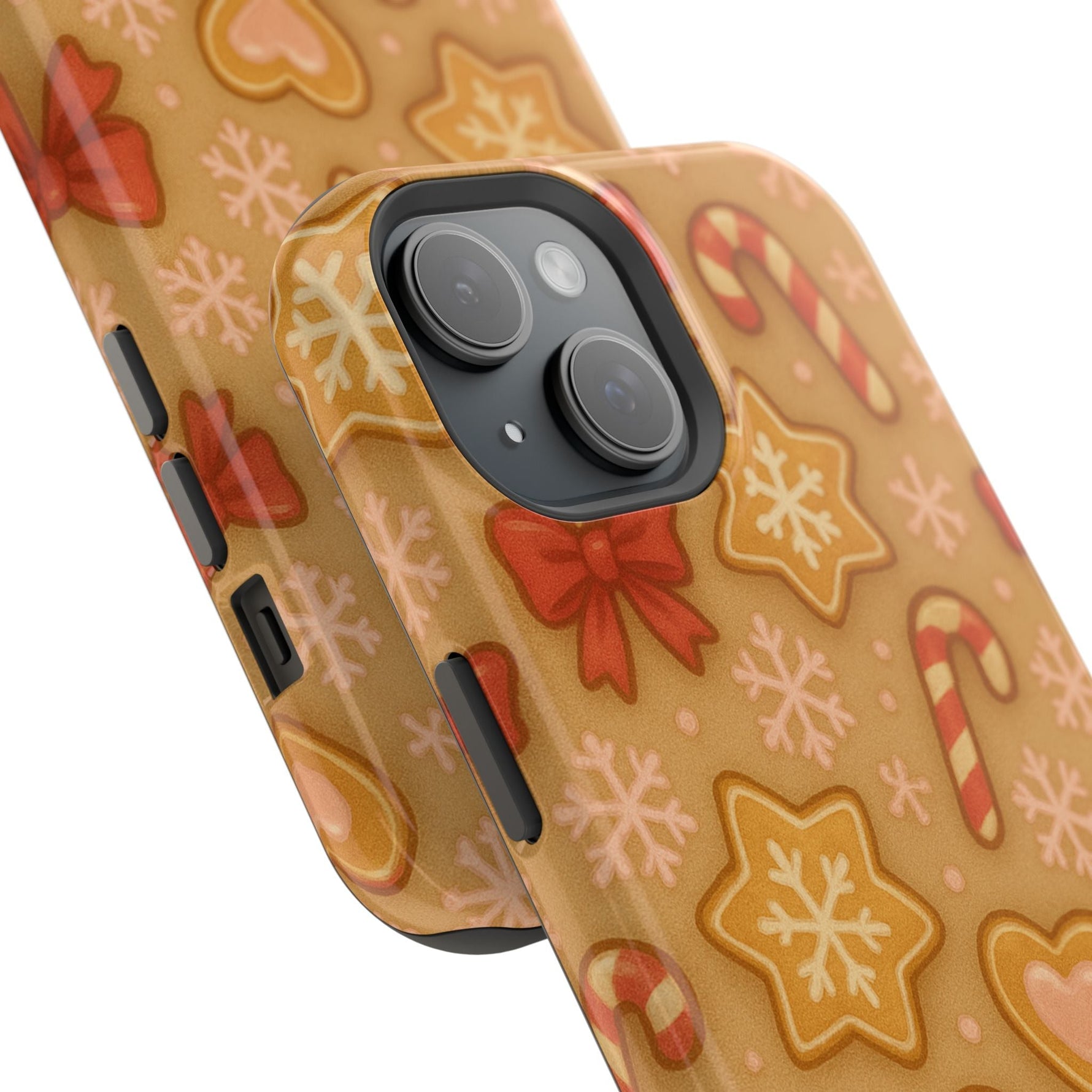 Candy Cane & Gingerbread Holiday iPhone Case — Impact-Resistant  Shamo's