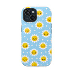 Sunny Daisy MagSafe Compatible Magnetic Phone Case — Impact-Resistant Cover