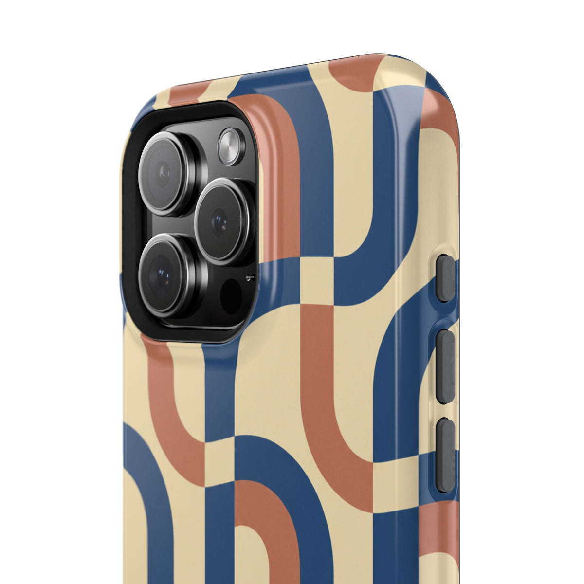 Mod Ribbon – Retro Geometric MagSafe Phone Case