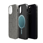 Cracked Concrete Texture iPhone Case with MagSafe compatibility  Shamo's