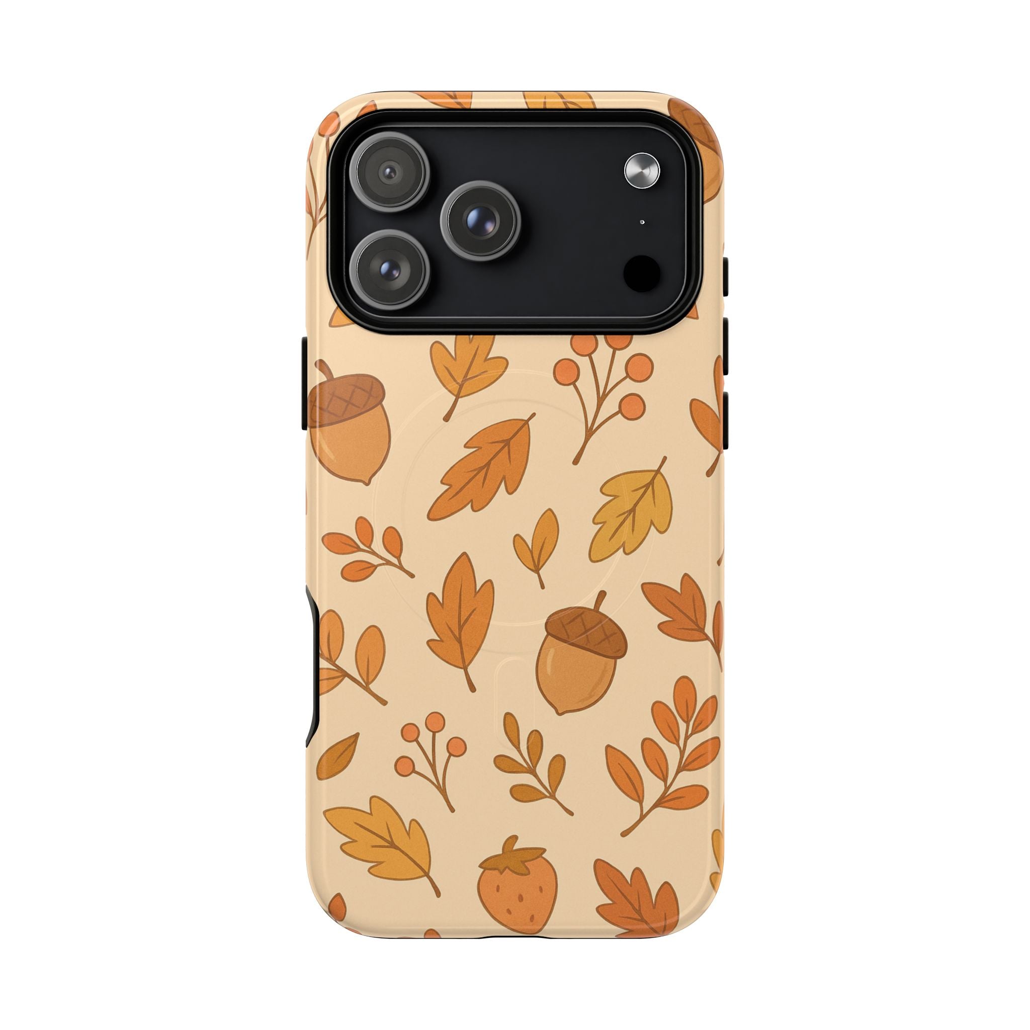 Autumn Leaves Woodland Berries iPhone Case | MagSafe - Shamo's