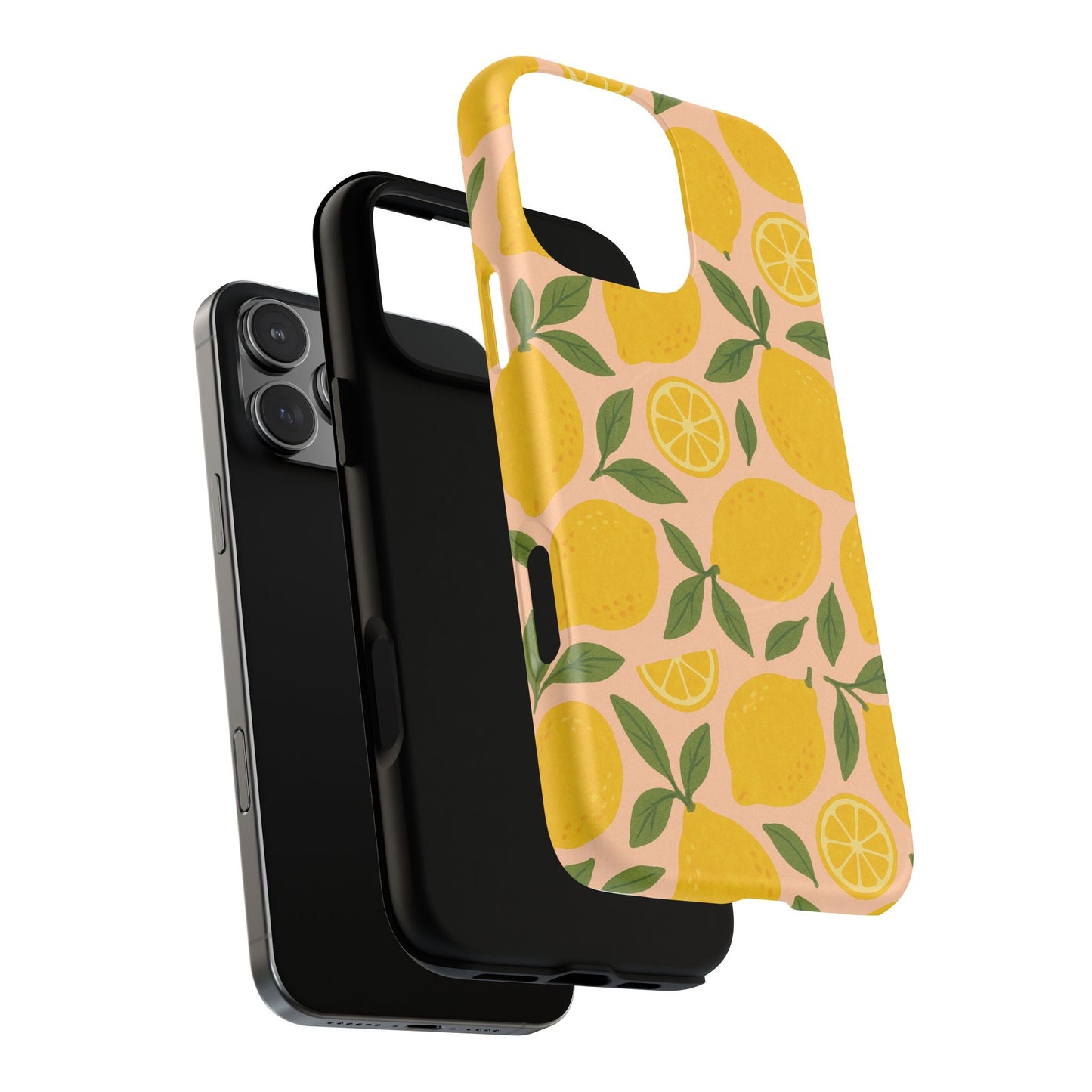 Lemon Fruit Design iPhone Case | MagSafe Compatible