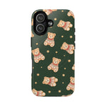 Funda para iPhone con diseño de osito de peluche y corazón (con MagSafe)