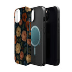 Floral Vintage Rose Magnetic Impact iPhone Case with MagSafe  Shamo's
