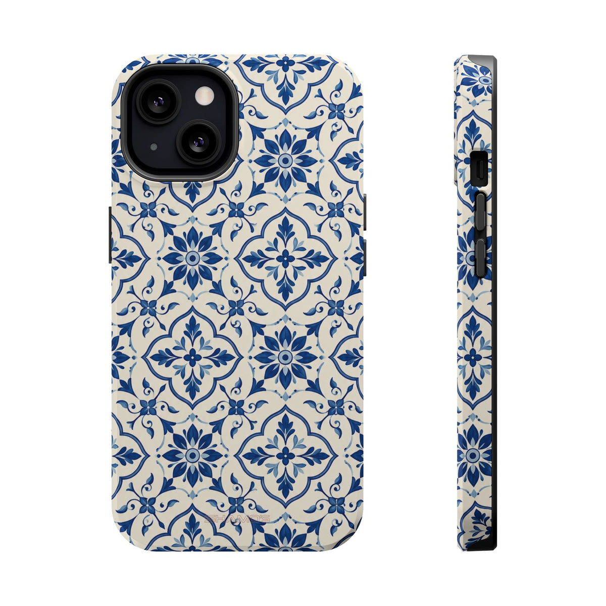 Lisbon Tile – Blue Ornamental MagSafe Phone Case