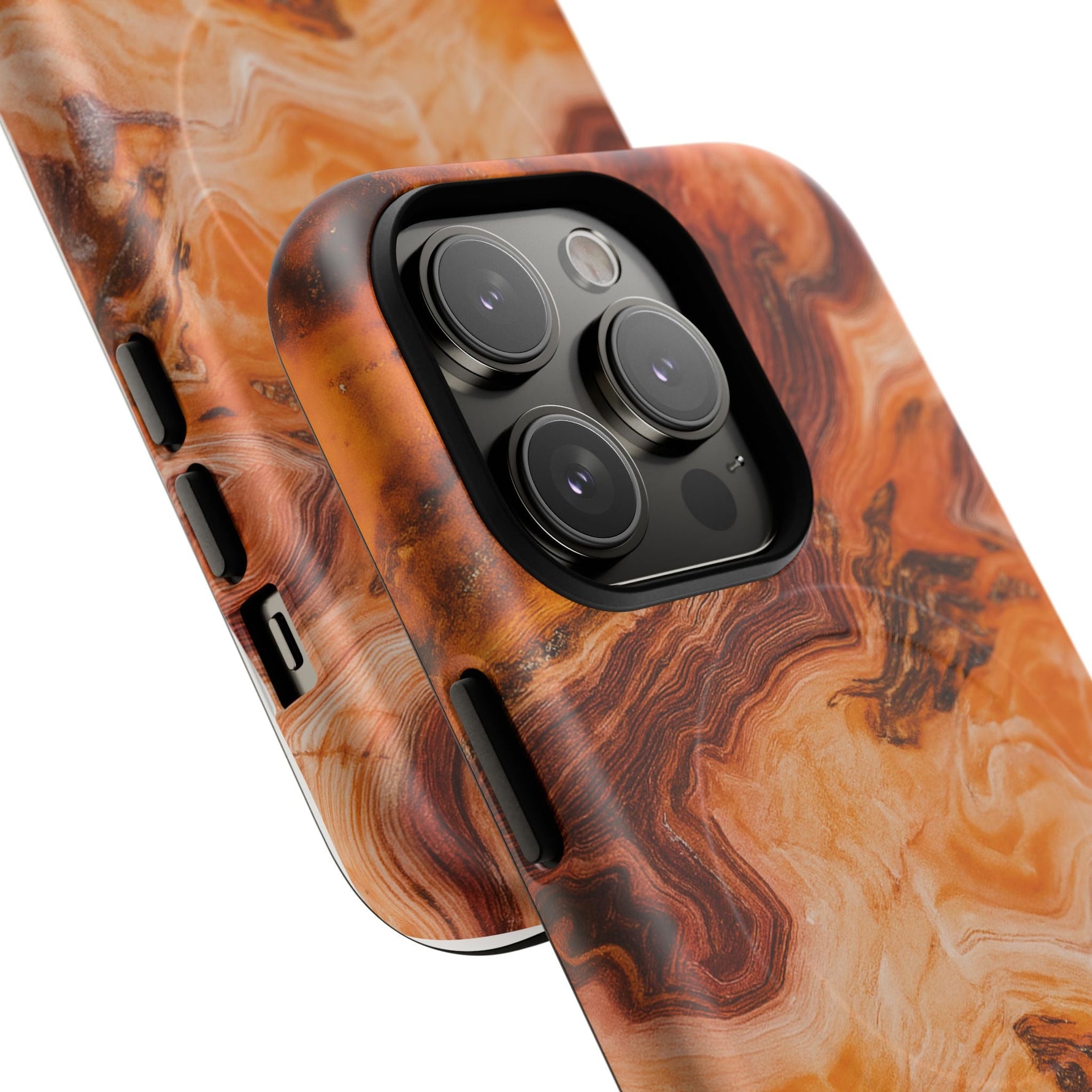 Amber Agate Marble iPhone Case — compatible with MagSafe  Shamo's
