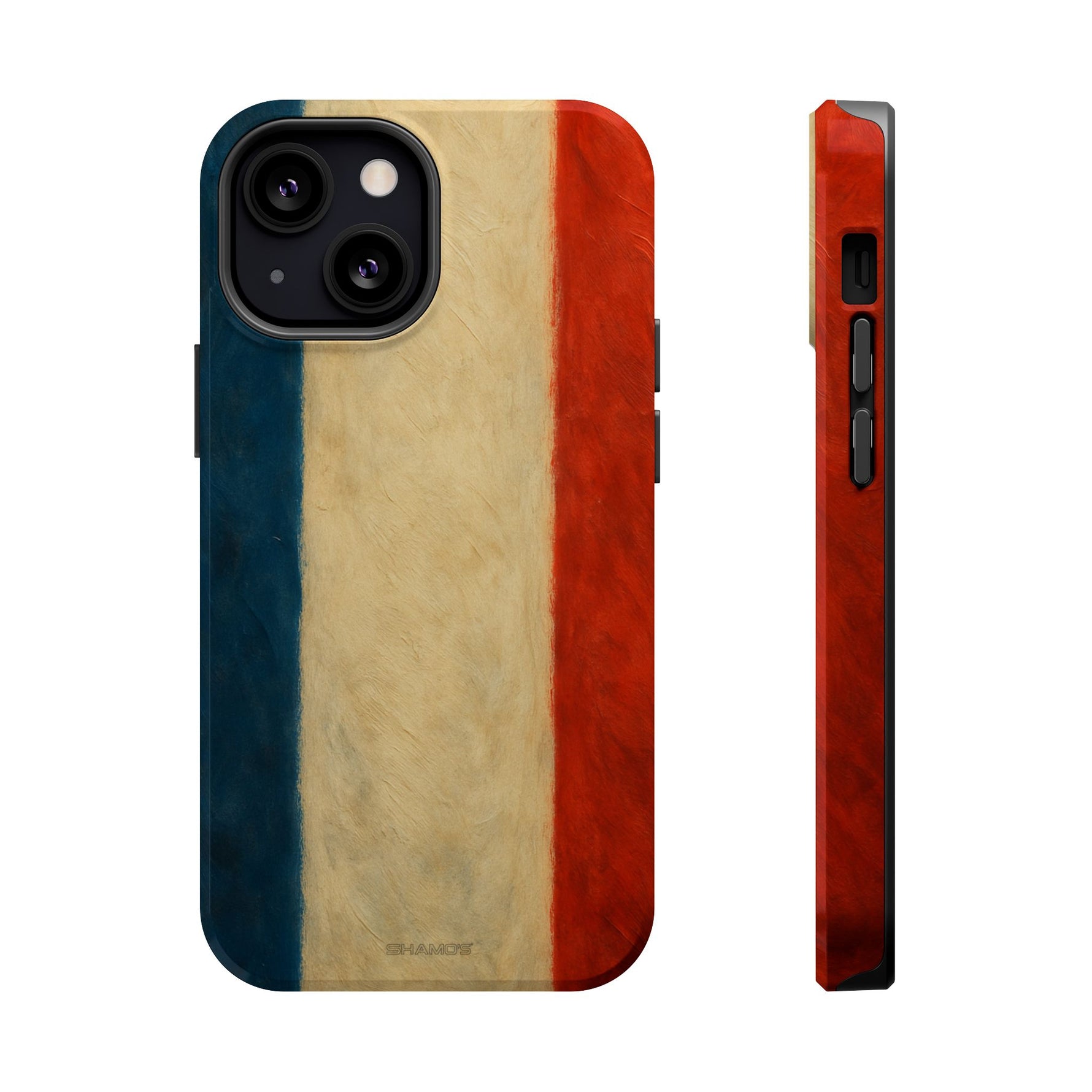 France Flag Tough Impact MagSafe iPhone Case
