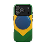 Brazil Flag iPhone Case | MagSafe - Shamo's