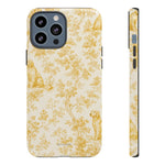 Golden Retriever Pattern Phone Case — Impact Resistant Tough Cases