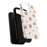 Strawberry Teddy iPhone Case with MagSafe