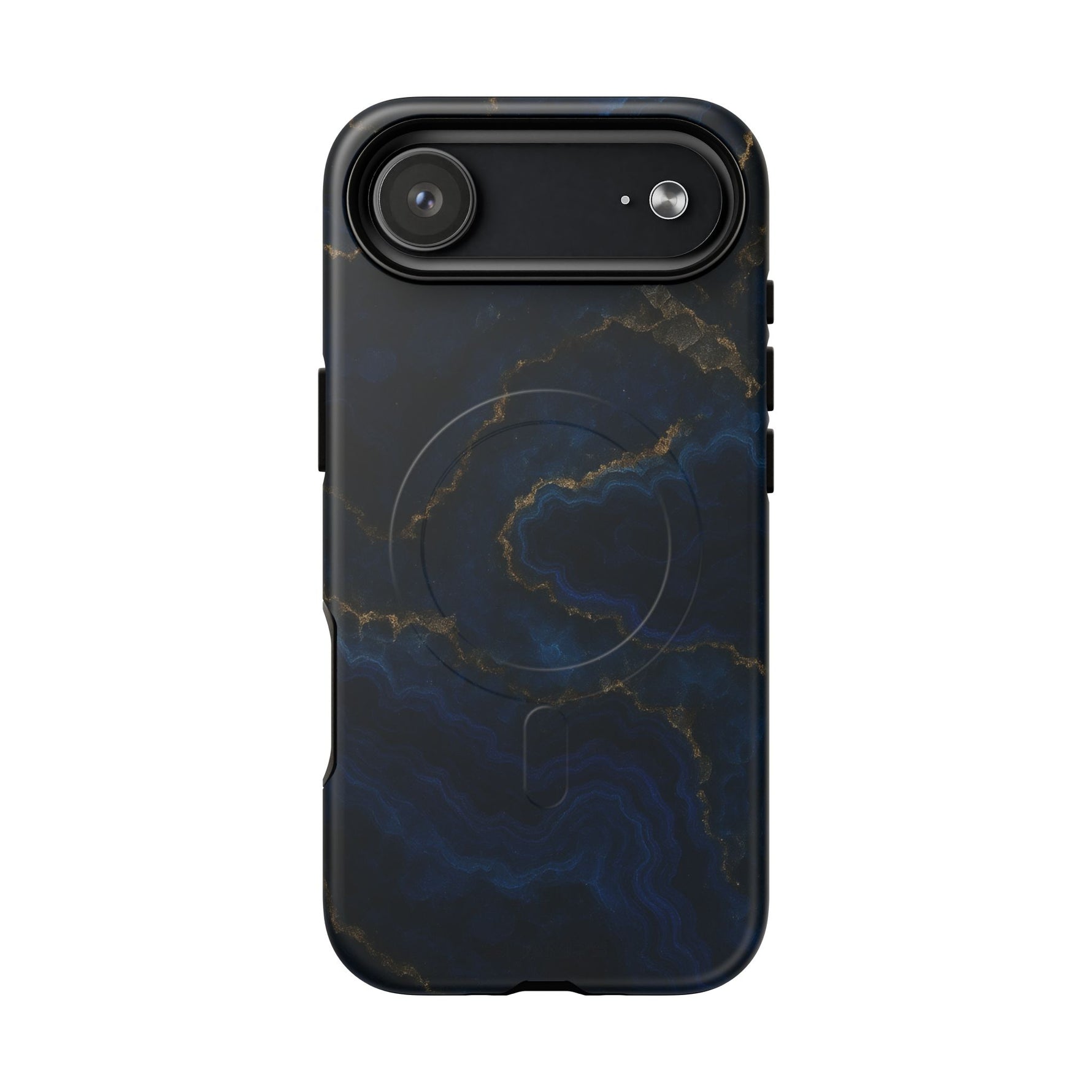 Midnight Marble iPhone Case with MagSafe - iPhone 17 Air / Matte - Shamo's