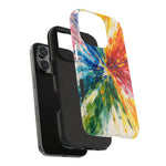 Vibrant Abstract Paint Explosion Impact Phone Case  Shamo's