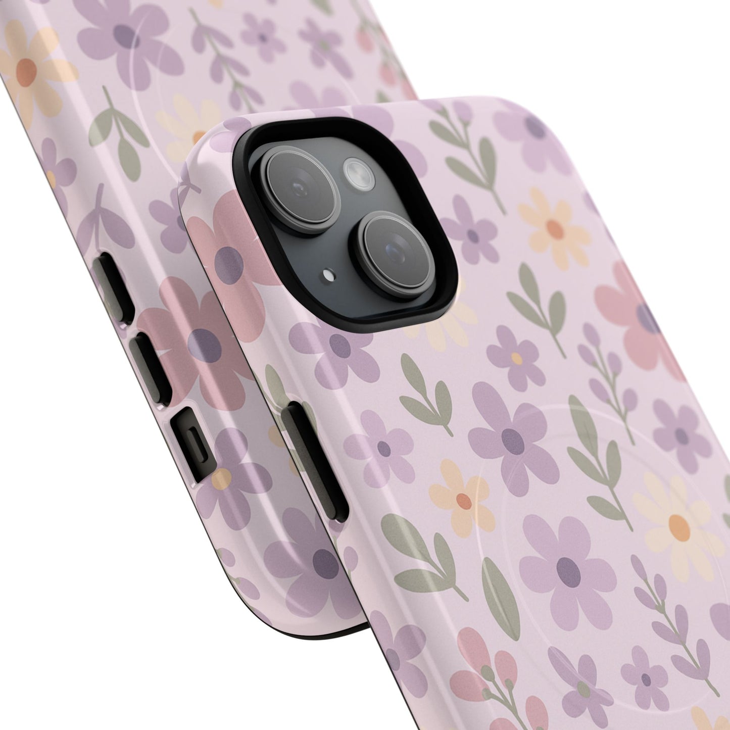 Floral Magnetic | Compatible with MagSafe Phone Case - Stylish and Durable Protection