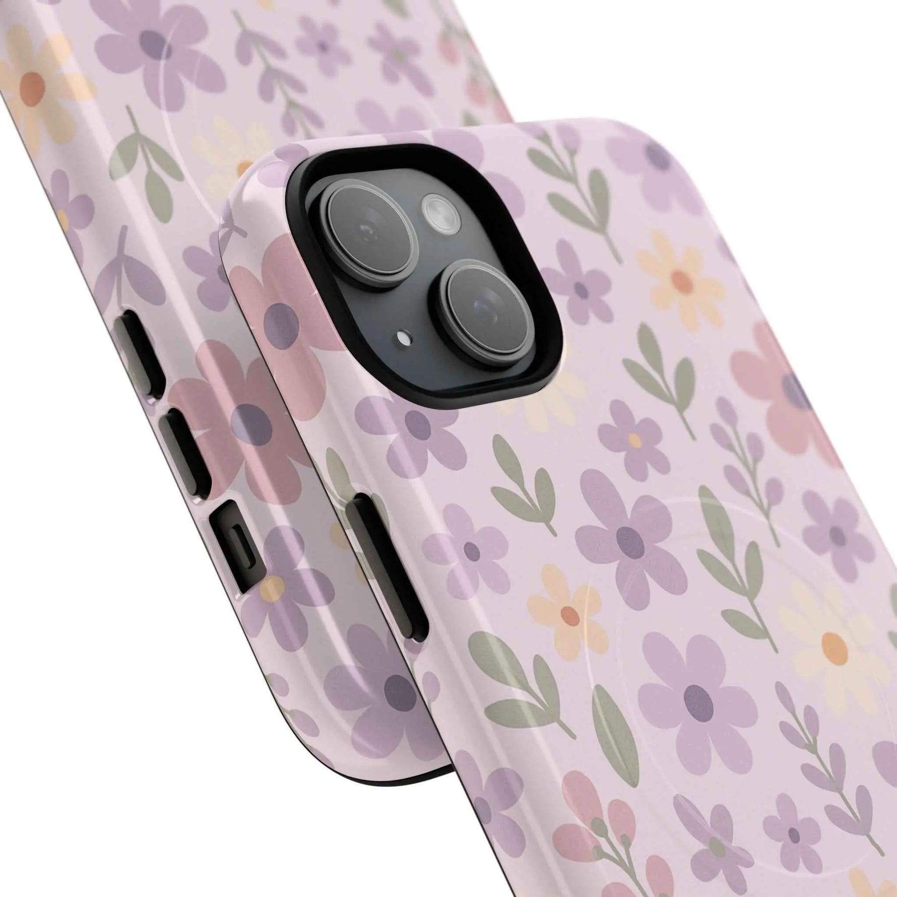 Floral Pattern | Compatible with MagSafe iPhone Case