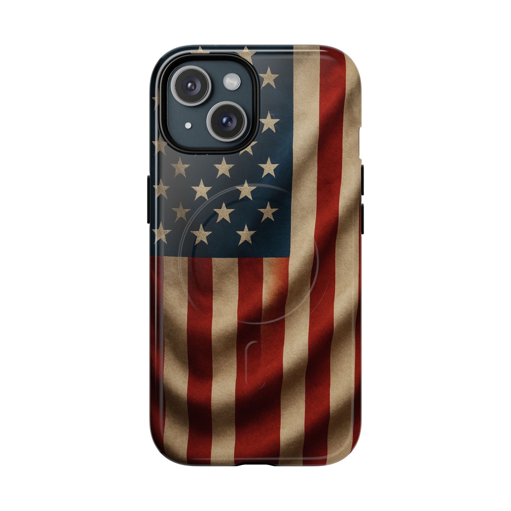 American Flag iPhone Case | MagSafe  Shamo's iPhone 15 / Glossy
