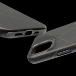 Black Geometric Design iPhone Case | MagSafe  Shamo's