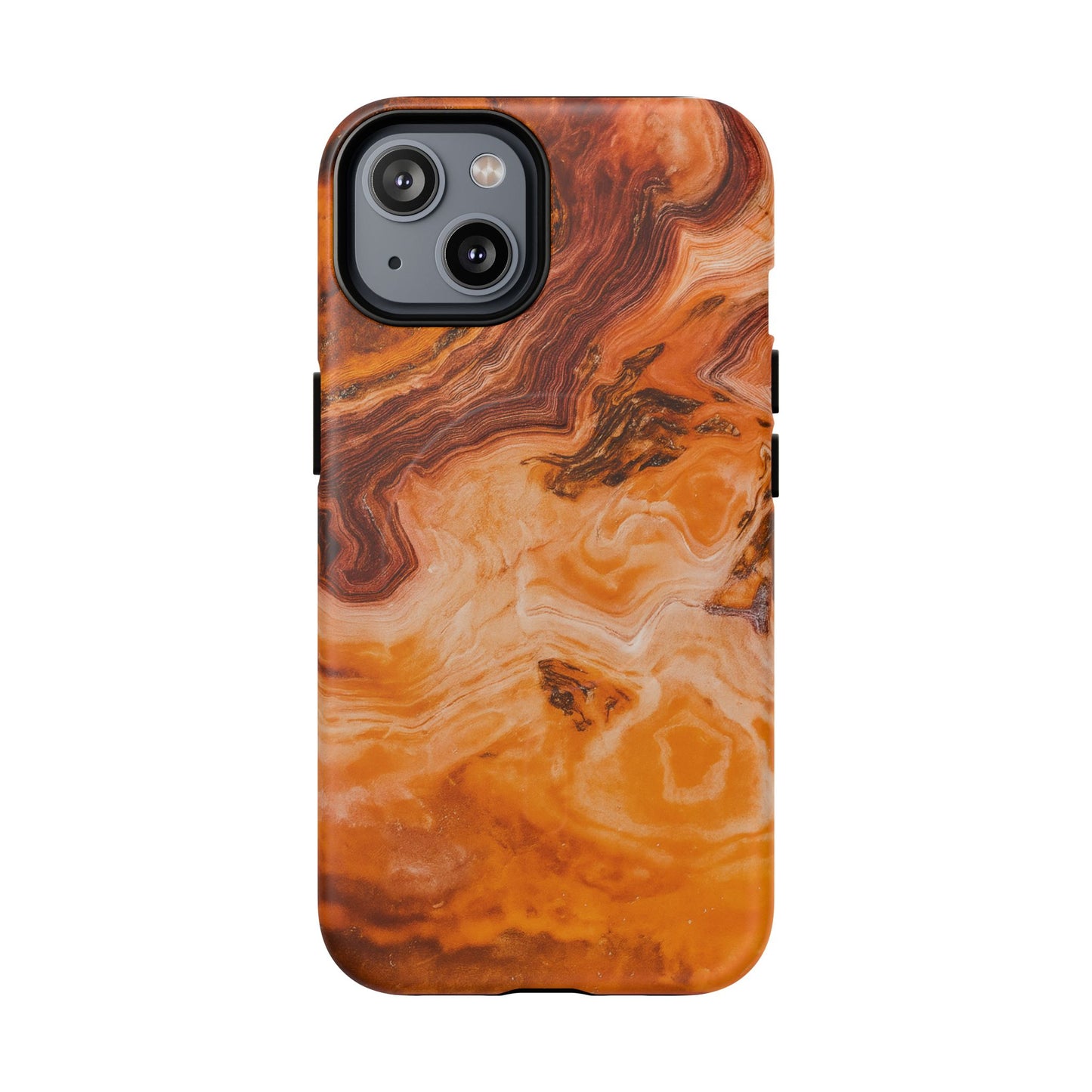 Amber Agate Marble iPhone Case — compatible with MagSafe - Shamo's