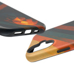 “Geometry of Becoming” Abstract iPhone MagSafe Case — Magnetic Impact-Resistant