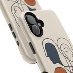 "Connected Lines" Minimalist iPhone Case — MagSafe, Magnetic Impact-Resistant  Shamo's